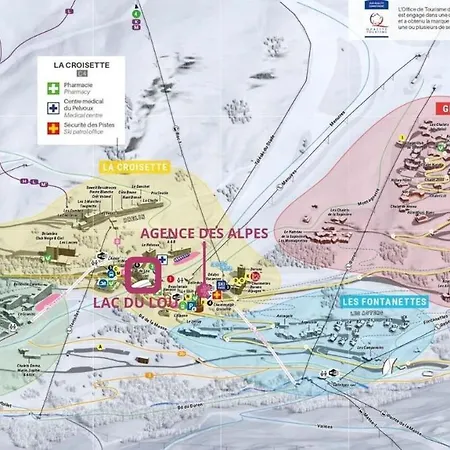 Apartamento Résidence Du Lou - 4 Pers Au Pied à La Croistte - Accés 3 Vallées Mae-5404 Saint-Martin-de-Belleville